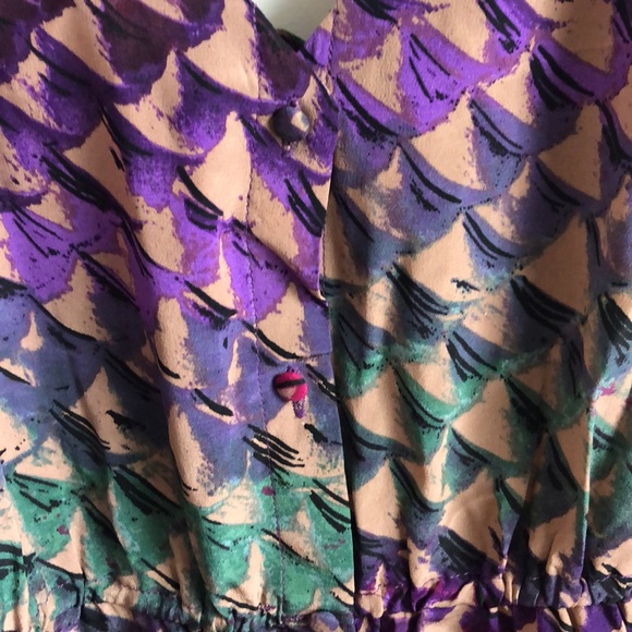 Silk dress - Picture 2 of 3